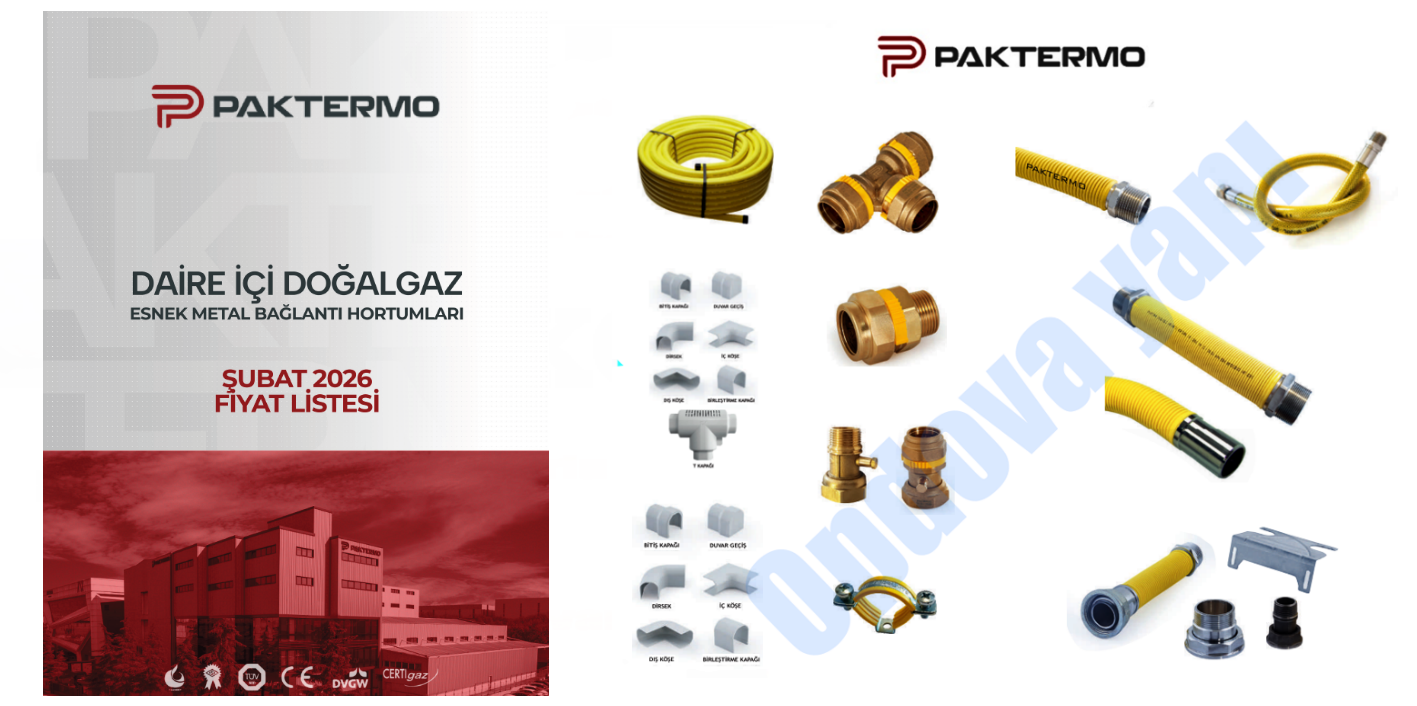 Paktermo Fiyat Listesi